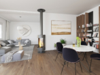 Vorschlag EG-Wohn-Esszimmer-Einrichtungsvorschlag - PROVSIONSFREI FÜR DEN KÄUFER !Das eXXtra Haus!! Da ist mehr für Sie drin! EFH+ Einliegerwohnung