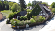 Luftbild Nord-Ost - Ein Paradies für Kinder Haus Pool, Wintergarten, Loungebereich, Grundstück teilbar, SG ausbaufähig