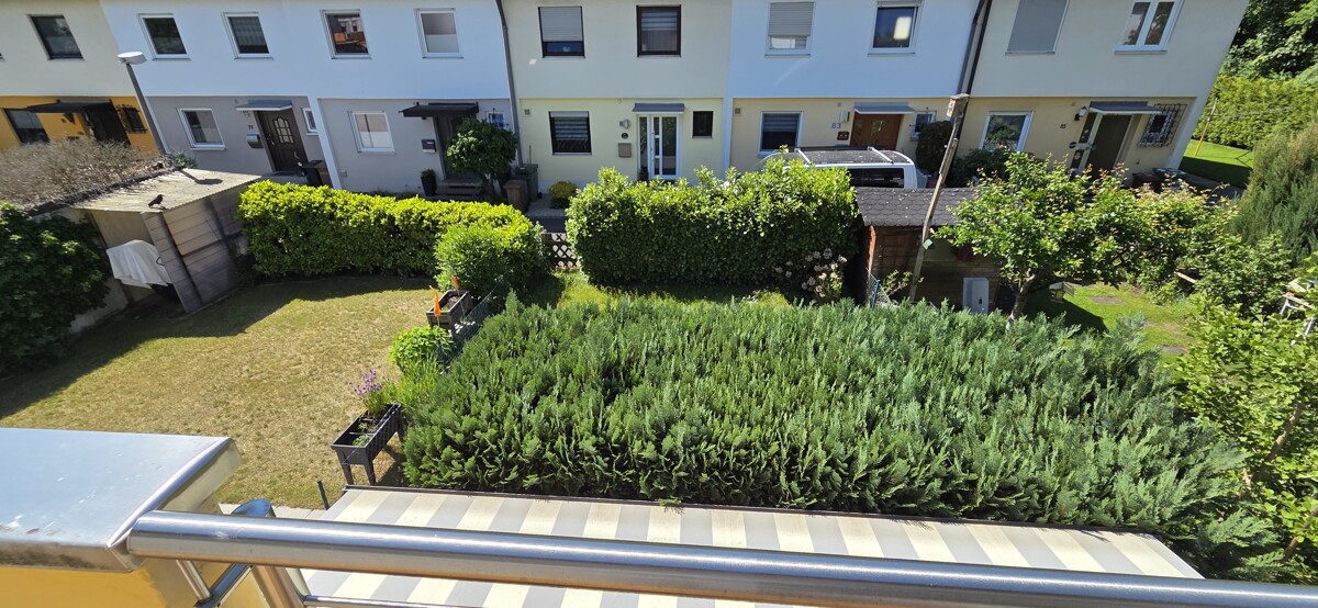 Ausblick Garten