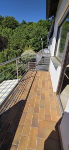 Ausblick Balkon