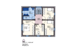 Grundriss 1OG - Neubau-Projekt! Einfamilienhaus in der Metropolregion Nürnberg Reichelsdorf – in ruhiger Wohnlage!