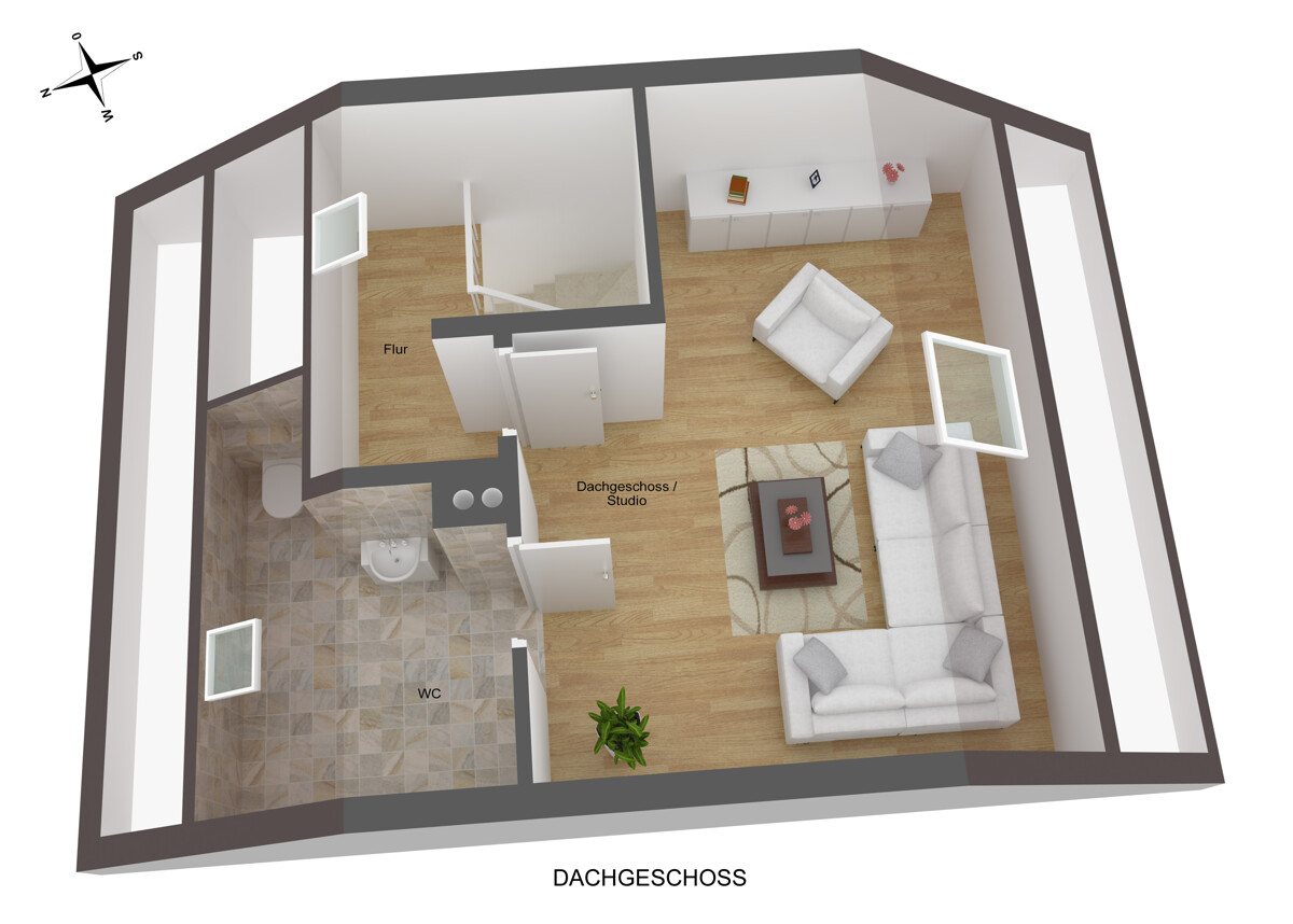 Grundriss DG