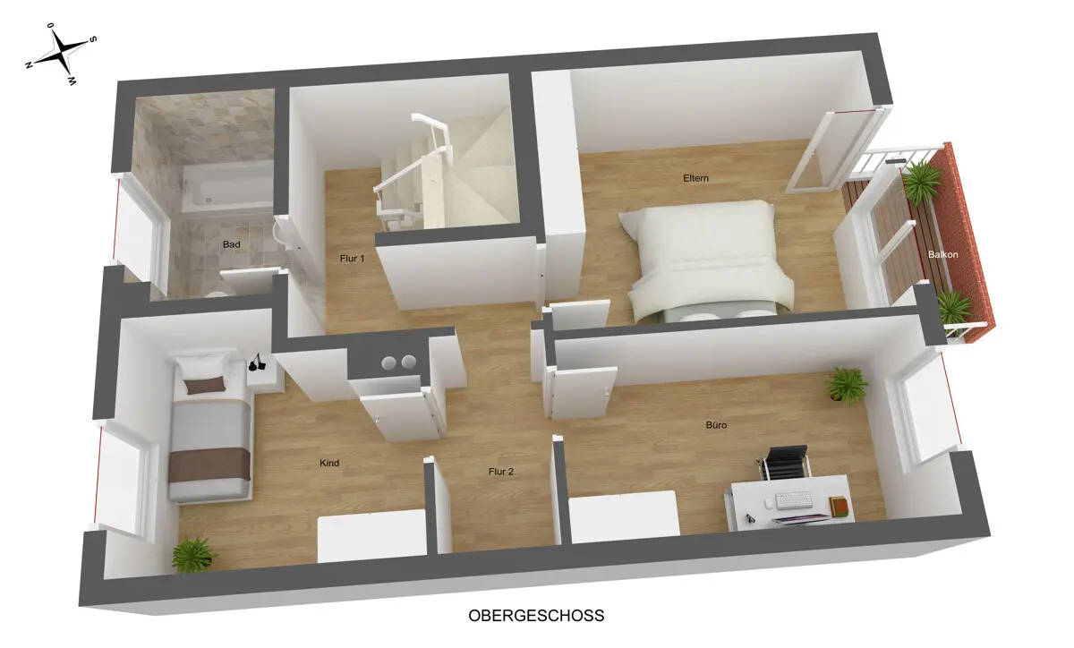 Grundriss OG