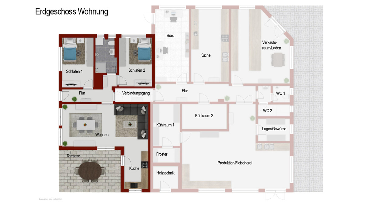 Erdgeschoss-Wohnung