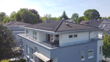 Exklusives Penthouse in herrvoragender Wohnlage von Fürth, EBK, TG-Stellplätze, Sonnenterrasse!, 90768 Fürth, Penthousewohnung
