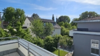 Aussicht Süd West - Exklusives Penthouse in herrvoragender Wohnlage von Fürth, EBK, TG-Stellplätze, Sonnenterrasse!