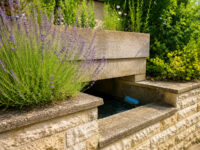 Garten Regenbecken