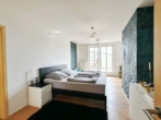 Schlafzimmer - Exklusive Galeriewohnung mit Dachterrasse und Balkon, zwei Eingänge erweiterbar bis zu 5 Zimmer