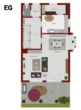 EG-Grundriss - Familienglück mit Südgarten & 2 Garagen und Atelier/Studio – DHH in bester Wohnlage von Wendelstein!