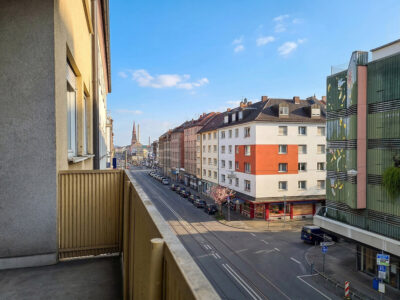 TOP-Lage! Helle 3-Zi-Wohnung in zentraler Lage von Nürnberg mit 2 Balkonen., 90459 Nürnberg, Etagenwohnung