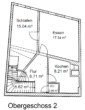 Grundriss 2 OG - 1A-Lage-Nbg.-Altstadt, Fußgängerzone, historisches MFH mit Laden im EG, hohe Abschreibungen möglich!