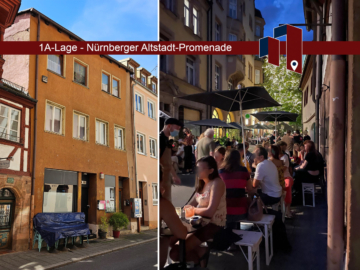 1A-Lage-Nbg.-Altstadt, Fußgängerzone, historisches MFH mit Laden im EG, hohe Abschreibungen möglich!, 90403 Nürnberg, Mehrfamilienhaus
