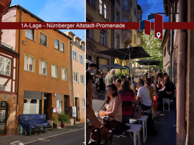 RESERVIERT: 1A-Lage-Nbg.-Altstadt, Fußgängerzone, historisches MFH mit Laden im EG, hohe Abschreibungen möglich!, 90403 Nürnberg, Mehrfamilienhaus