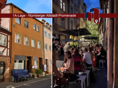 RESERVIERT: 1A-Lage-Nbg.-Altstadt, Fußgängerzone, historisches MFH mit Laden im EG, hohe Abschreibungen möglich!, 90403 Nürnberg, Mehrfamilienhaus