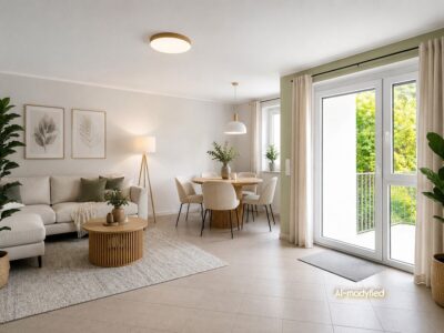 Modernisierte 2-Zimmer-Etagenwohnung mit Südbalkon in attraktiver Wohnlage, 90547 Stein, Etagenwohnung