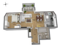 3D-Grundrissvisualisierung