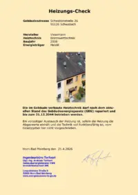 Heizungs-Check