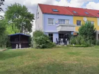 Hausansicht Garten